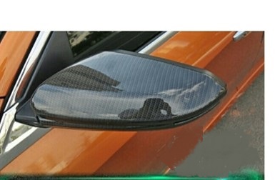 Carbon Mirror Cover - Click Image to Close